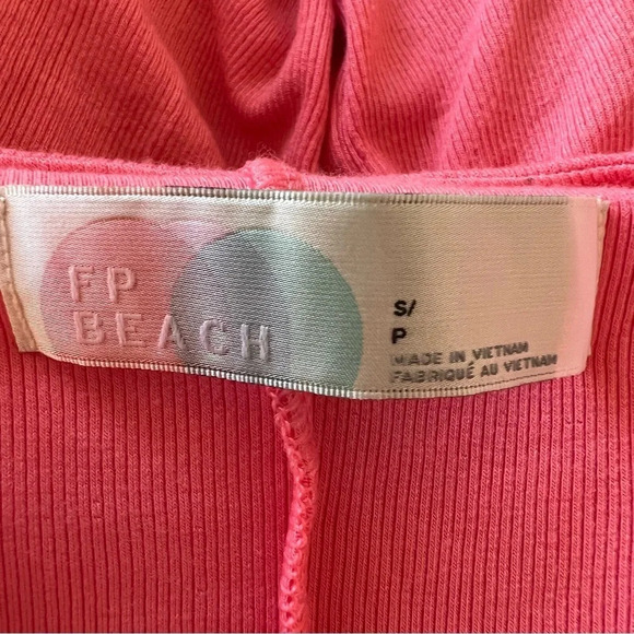 Free People beach tiered layered ruffle crisscrossed back dress 5910 - Picture 7 of 8